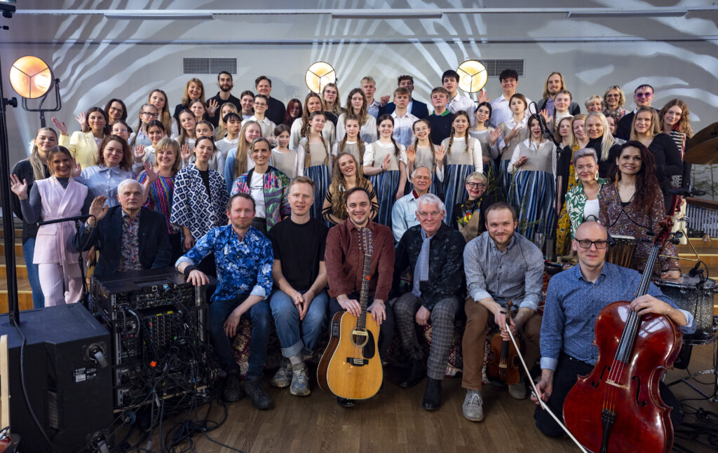 Opening of "Story of Estonia" dream gathering in Loo school in Estonia. Photo: Marko Mumm